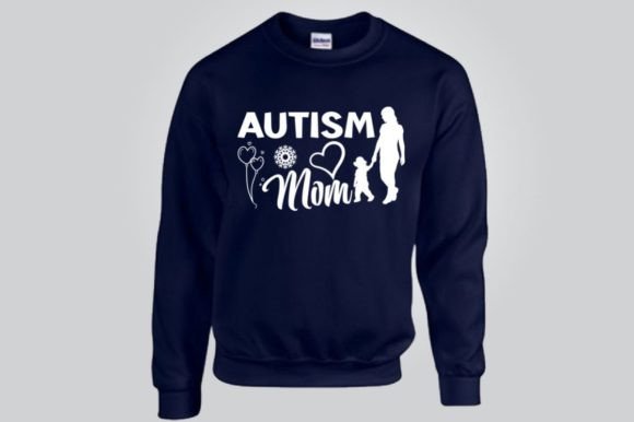 AUTISM MOM SVG Graphics for T-Shirt Designs & Blog Publishing