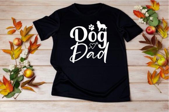 Dog Dad SVG Vector: Graphics for T-Shirt Designs