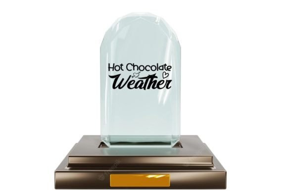 HOT CHOCOLATE WEATHER, SVG: Graphics for T-Shirt Designs & Editorial Use