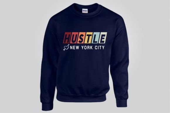 HUSTLE NEW YORK CITY Graphics for T-Shirt Designs