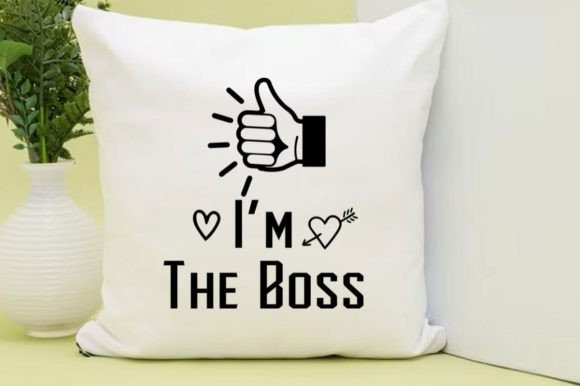 I'M the BOSS SVG: Bold Graphics for T-Shirt Designs