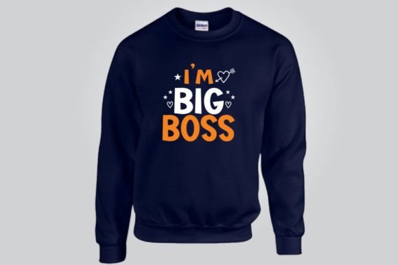 I’M BIG BOSS, SVG: Bold Graphics for T-Shirt Designs & Local Branding