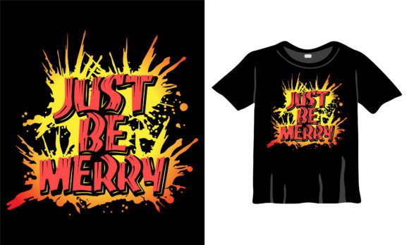 Just Be Merry Graffiti Art Style Design: An Embroidery Review