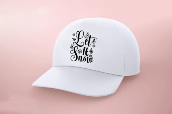 LET IT SNOW, SVG: Winter Graphics for T-Shirt Designs