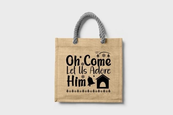 OH COME LET US ADORE HIM, SVG