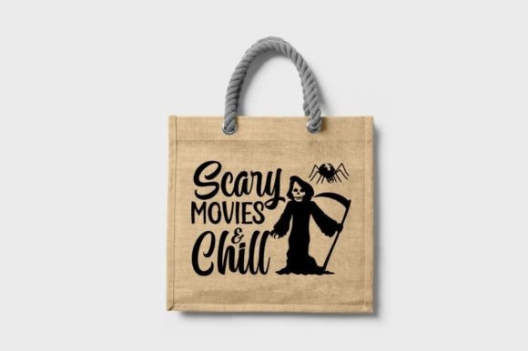 SCARY MOVIES CHILL SVG Graphics for T-Shirt Designs